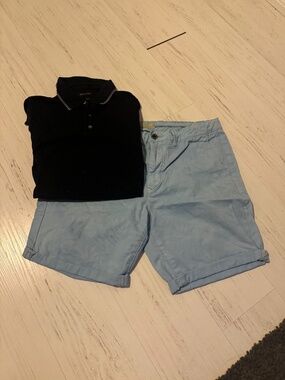 Scotch & Soda Floral Denim Shorts